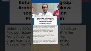 Ketum Bara JP Ungkap Arahan Jokowi, Relawan Diminta Dukung Pemerintahan Prabowo-Gibran Dua Periode