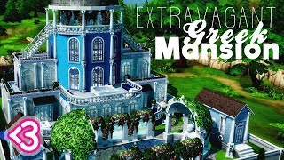 EXTRAVAGANT GREEK MANSION (Let's Build in the Sims 4 #35)