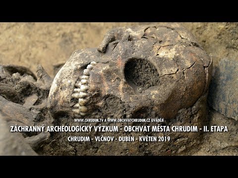 Obchvat města Chrudim - 2. etapa - záchranný archeologicky výzkum - duben - květen 2019
