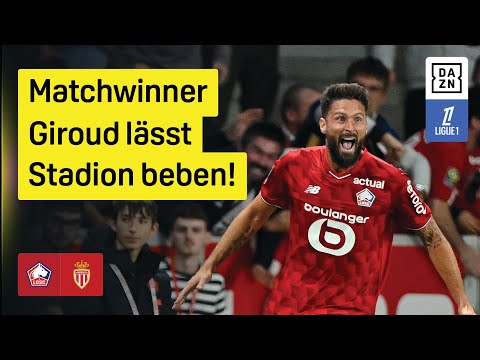 OSC Lille - AS Monaco | 2. Spieltag | Ligue 1 | DAZN Highlights