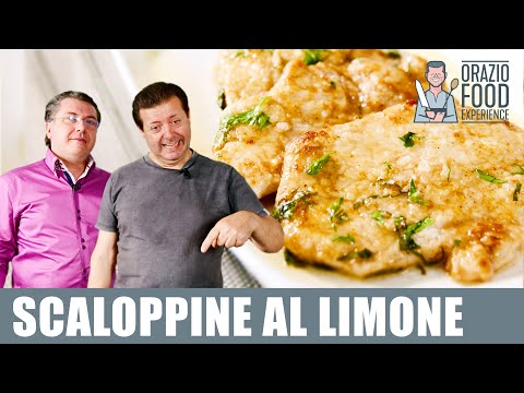 SCALOPPINE AL LIMONE - Tenere, cremose e facili da preparare