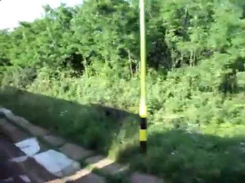 2011-06-12 Zugfahrt zwischen Gyömöre und Gyömöre-Tét