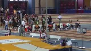 preview picture of video 'Tamari Davis 7.41s 55m Finals USATF Indoor South Zone 2015 12yr Girls'