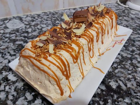 كلاص او ايس كريم🍦بحجم عائلي بالنوكا والكراميل😋 مذاق ولا اروع يستحق التجربة  Glace maison