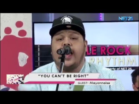 MAYONNAISE NET25 LETTERS AND MUSIC Guesting - EAGLE ROCK AND RHYTHM