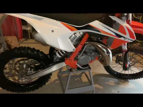 2021 KTM 85 sound comparison: stock vs FMF turbinecore 2