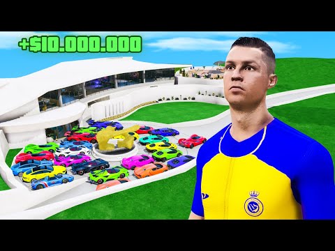 GTA 5 als CRISTIANO RONALDO spielen! 🤑
