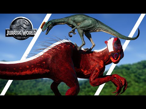Indoraptor VS Proceratosaurus Dinosaur Fighting - Jurassic World Evolution Mod