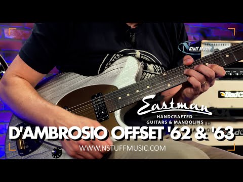 Eastman D'Ambrosio Offset '62 2025 - sandblasted satin nitro, Boutique quality image 9