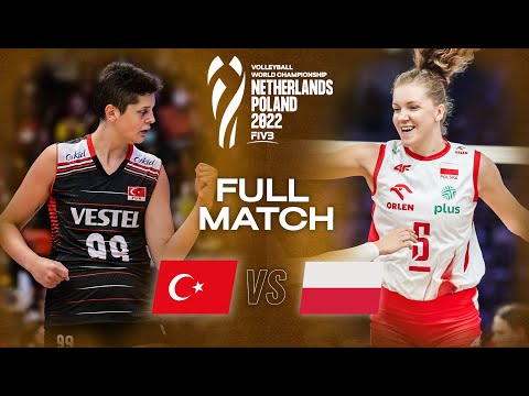 Turkiye 🇹🇷 vs. Poland 🇵🇱 - Women's World Championships 2022 | Full Match - Volleyball