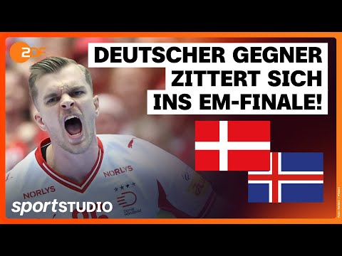 Dänemark – Island Highlights | Halbfinale Handball-EM 2026 | sportstudio
