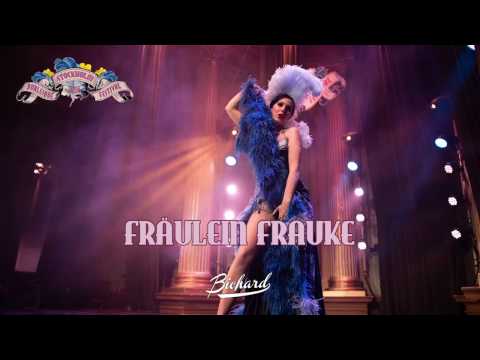 Fräulein Frauke at the 6th International Stockholm Burlesque Festival 2016