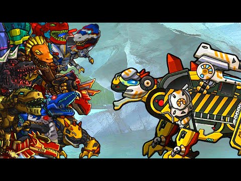 Euoplocephalus Weightlessness - Lv 65 - VS 12 Expert Dinosaurs - Dino Robot Battle Arena