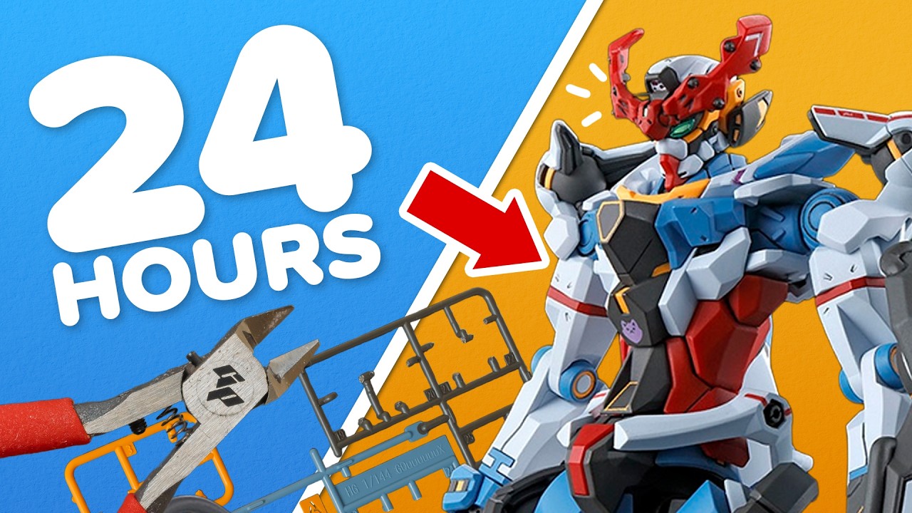 Can I Build a Gundam in 24 Hours?