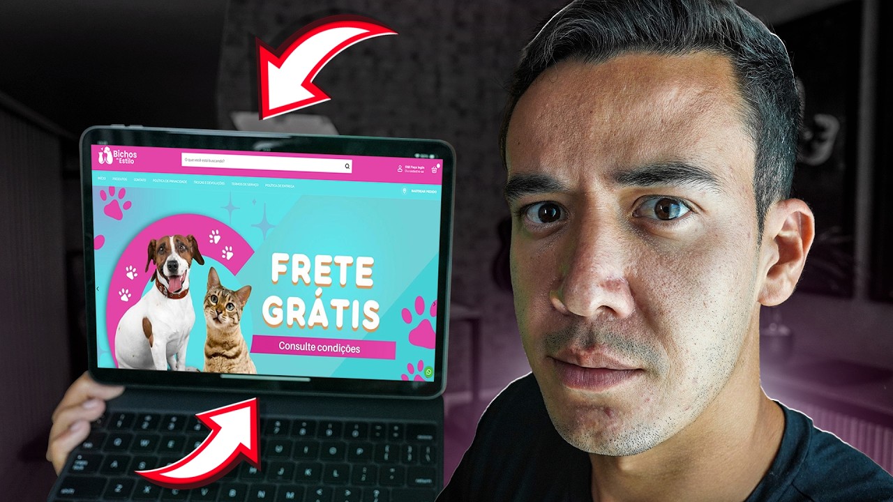 ANALISANDO LOJAS DE INICIANTES NO DROPSHIPPING