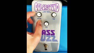 Video thumbnail for Colorsound Bass Fuzz Sola Sound Bass Effect Pedal Demo by Monteforte Valerio