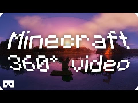 Test 3 Minecraft VR video (Shaders 360° 4K)