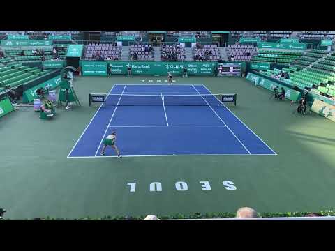 하나뱅크 코리아오픈 Single R16 Ekaterina Alexandrova vs. Yanina Wickmayer의 하이라이트(48:30 ~ 53:30)