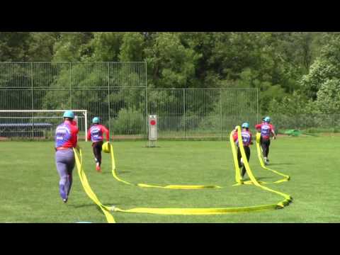 Okres mužů Horní Lideč - Požární útok