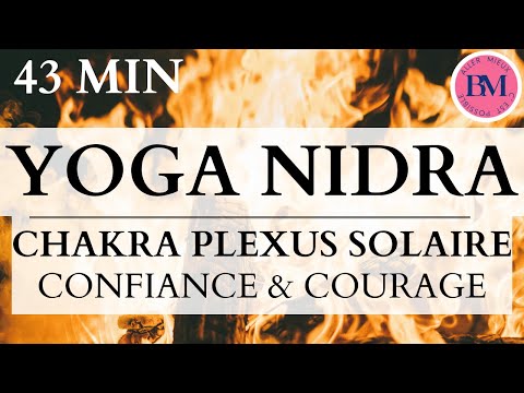 YOGA NIDRA SOLAR PLEXUS CHAKRA l Confidence & Courage l 43min Guided Meditation Manipura Chakra