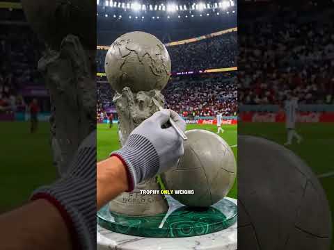 He Made a World Cup Trophy… Out of Concrete?! #foryou #usa #FIFAWorldCup #WorldCup2026 #diy