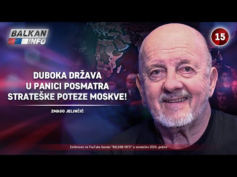 INTERVJU: Zmago Jelinčić - Duboka država u panici posmatra strateške poteze Moskve! (4.11.2024)