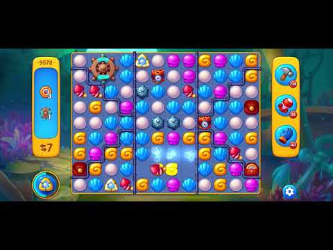 Fishdom level 9578 no boosters フィッシュダム ノーマル