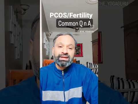 PCOS, Fertility common Q and A #pcosyoga #pcod #hormonalimbalance #yogagurushailendra #shorts