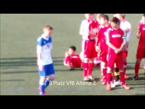 VfB Altena Pfingstturnier 2013 Siegerehrung der C-Jugend