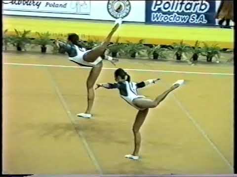 World and European Championships in Wrocław 1995 . Women's pair - Balance