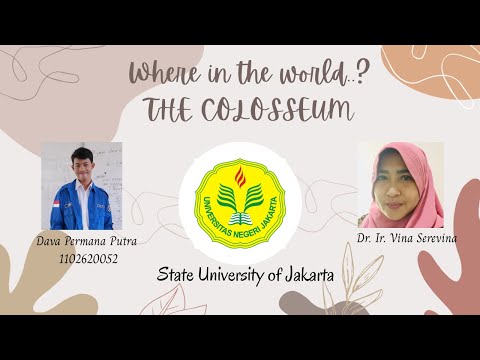 Where in The World - The Colosseum || Dava Permana - UNJ