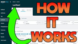 How The Amazon Load Board Works (Machine Learning) Amazon Rates Dropping...
