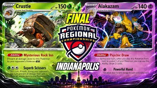 Crustle VS Alakazam Regional Champions Indianapolis Final Day 2 