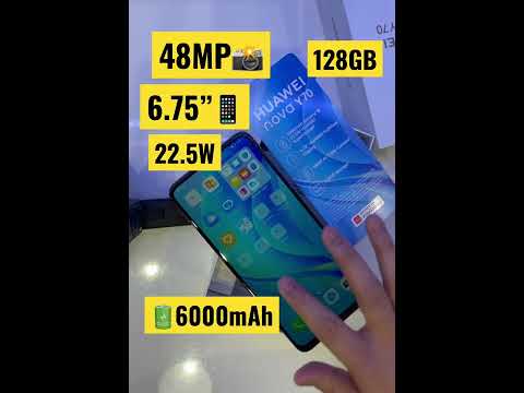 HUAWEI NOVA Y70 New!! 6000mAh🔋22.5W⚡️48MP📸 128GB Storage📱