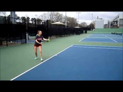 Spanish 202 tennis video