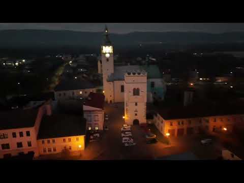 Lipník nad Bečvou / night view / In the middle of Europe