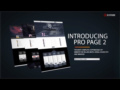 Pro Page 2 - Your Personal Beat & Sound Kit Selling Website