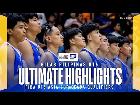 GILAS YOUTH’S CLEAN SWEEP IN QUALIFIERS | FIBA U16 ASIA CUP SEABA QUALIFIERS | ULTIMATE COMPILATION