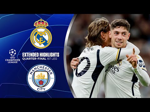 Real Madrid vs. Man. City: Extended Highlights | UCL Quarter-Finals 1st Leg | CBS Sports Golazo