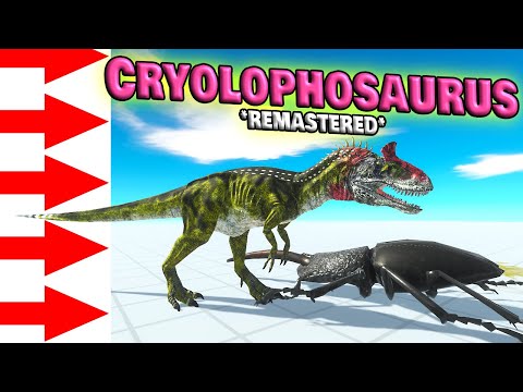 Remastered Cryolophosaurus vs Every Unit 1v1 - Animal Revolt Battle Simulator