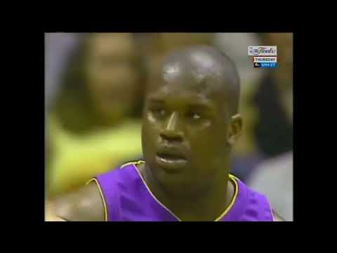 2002 06 12 NBA Finals Game 4 LA Lakers @ New Jersey Nets Kobe Bryant Shaquille O'Neal Jason Kidd