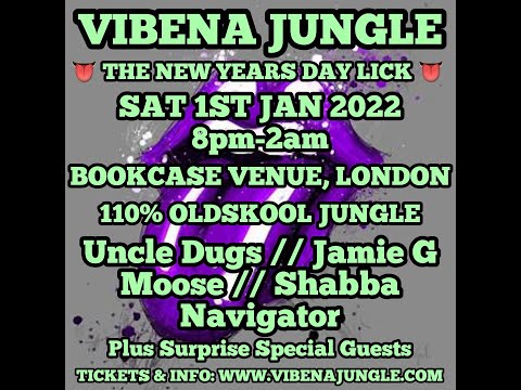 DJ Jamie G and MC Boxer Banton at Vibena Jungle New Years Day Lick 2022