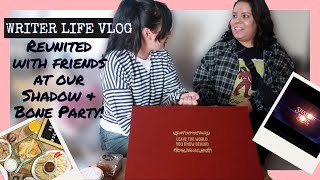 Virtual Author Events + Shadow & Bone Viewing Party | Writer Life Vlog | Authortube