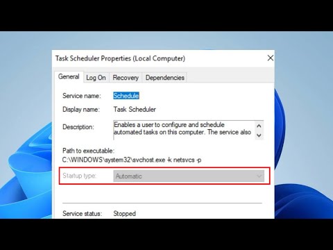 Как исправить неактивный тип запуска служб в Windows 11/10