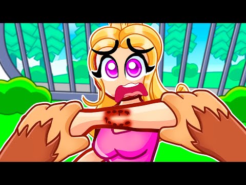 Besucher bei lebendigem Leib fressen in I AM MONKEY... (VR)