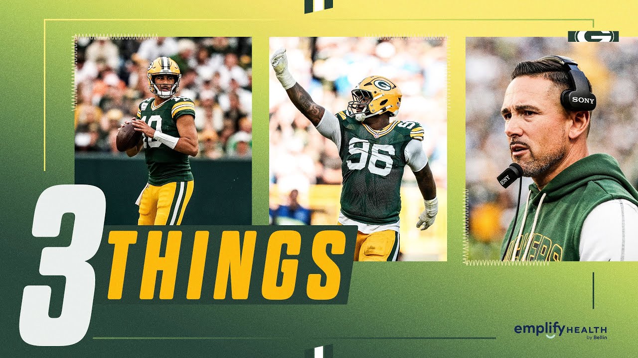 Three Things: Protecting the football, stopping the run, and late-season success