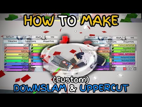 HOW TO MAKE CUSTOM DOWNSLAMS & UPPERCUTS USING SKILL BUILDER (JJS) 
