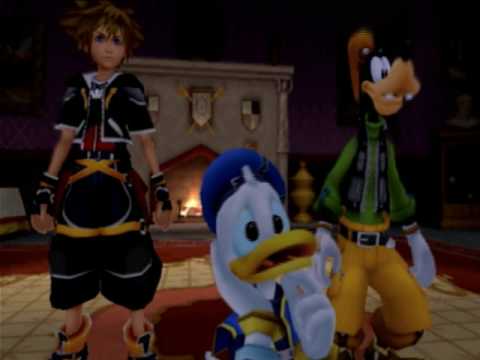 KH2, Japanese cutscene: 142 - Beast's Castle: First Visit (Part 2)