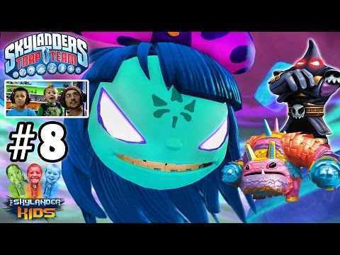 Lets Play Skylanders Trap Team: Chapter 8 - Telescope Towers w/ Hood Sickle, Painyatta, DreamCatcher