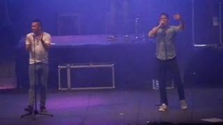 Momento camiseta + Tus miradas. Andy & Lucas 14/8/16